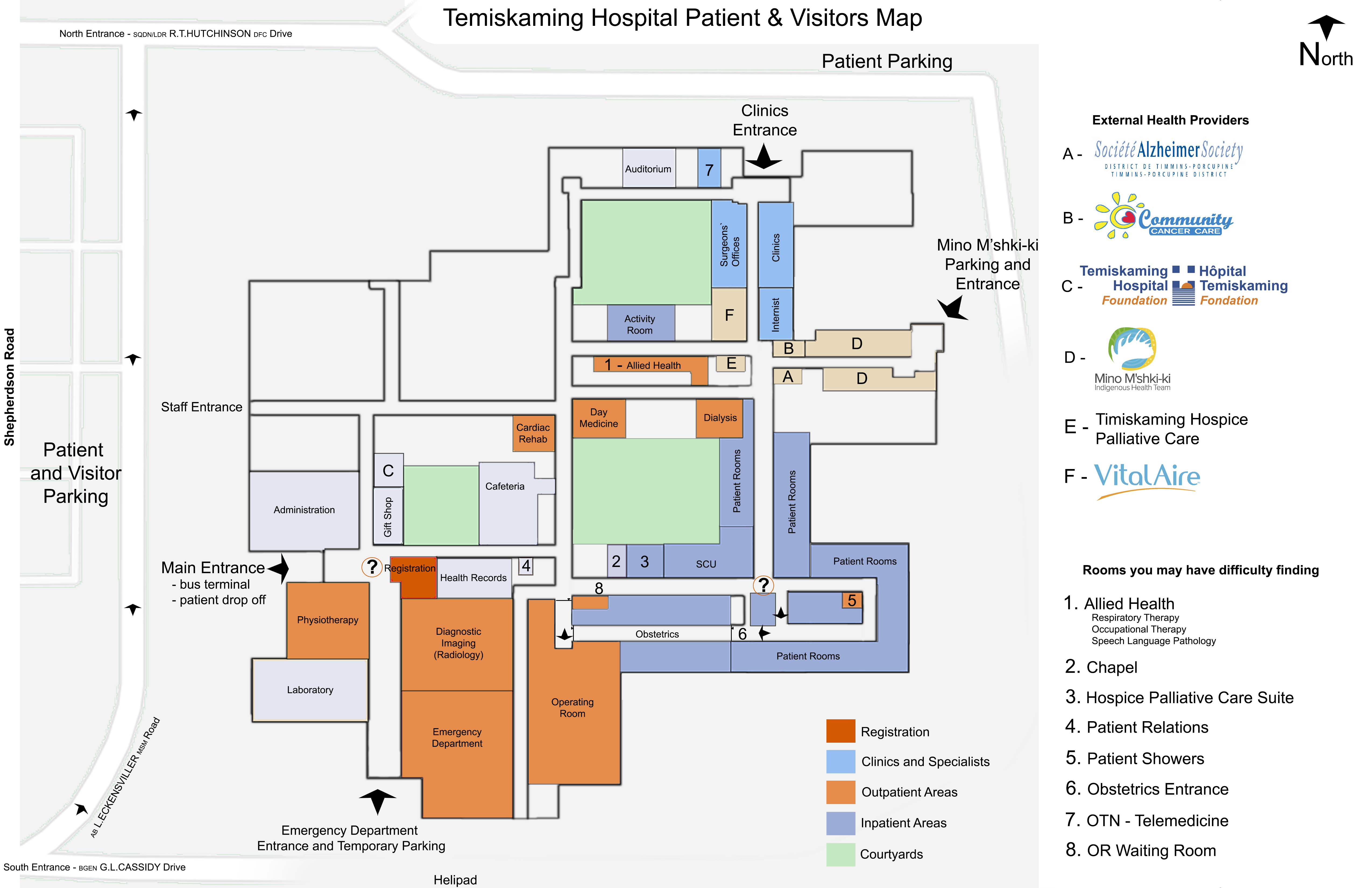 Temiskaming Hospital Floor Plan